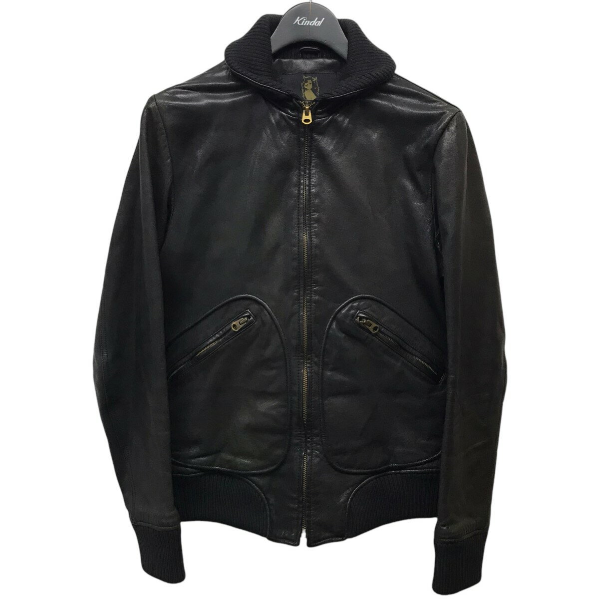美品 ヒステリックグラマー スエード レザー ボア トラッカージャケット M