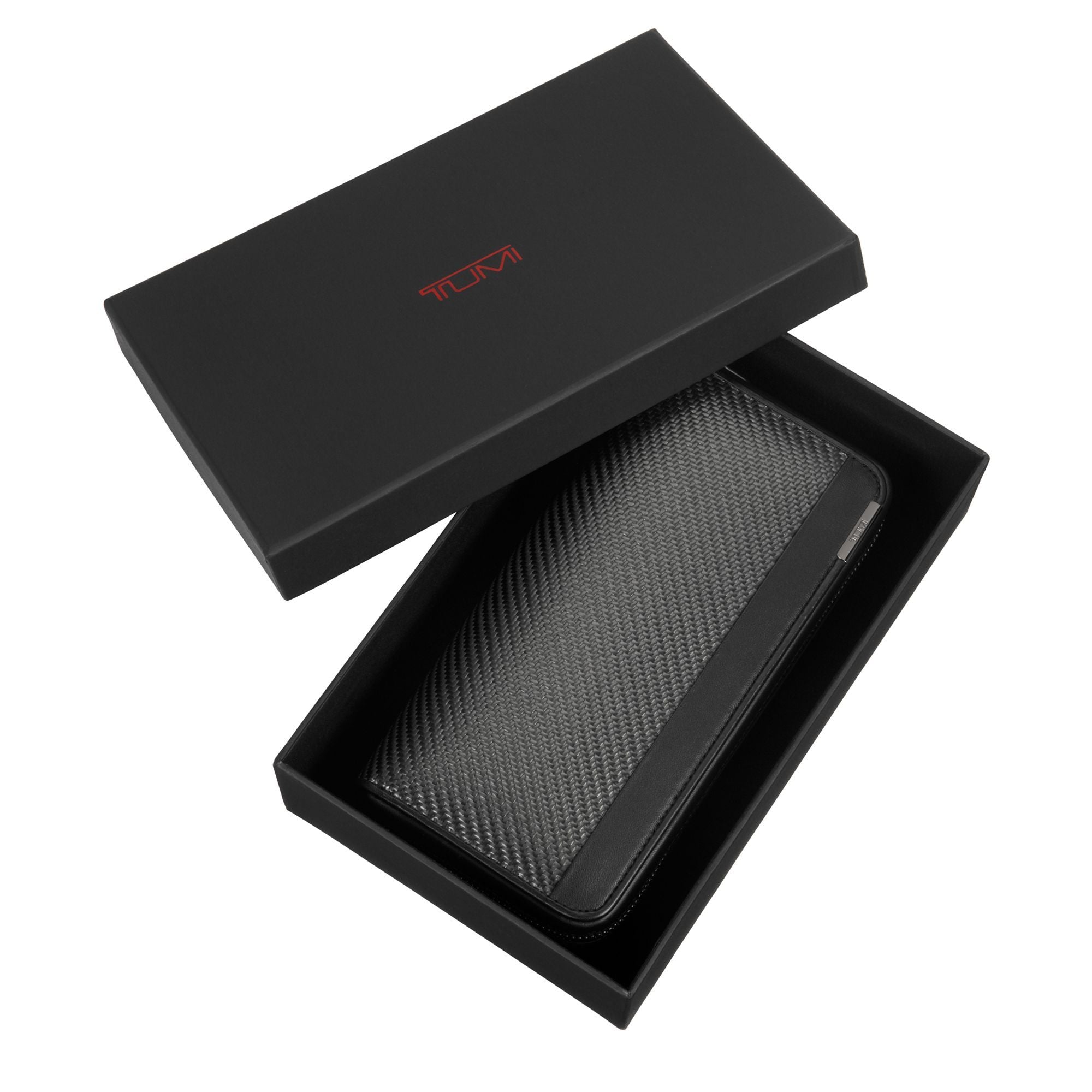 TUMI CFX Carbon Fiber Large ZipAround Travel Wallet – Portmantos