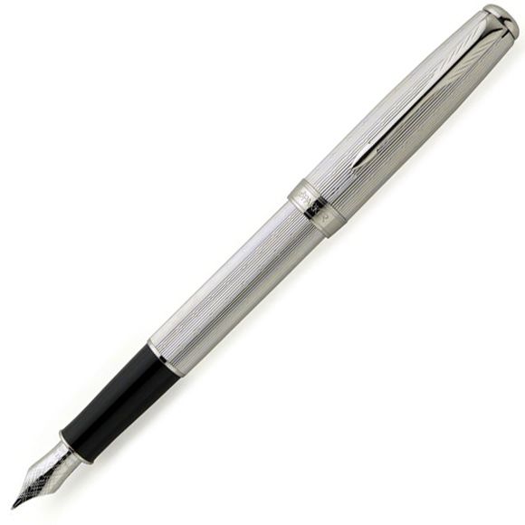 PARKER パーカー 万年筆 ソネット プレミアム シルバーCT | ペンハウス