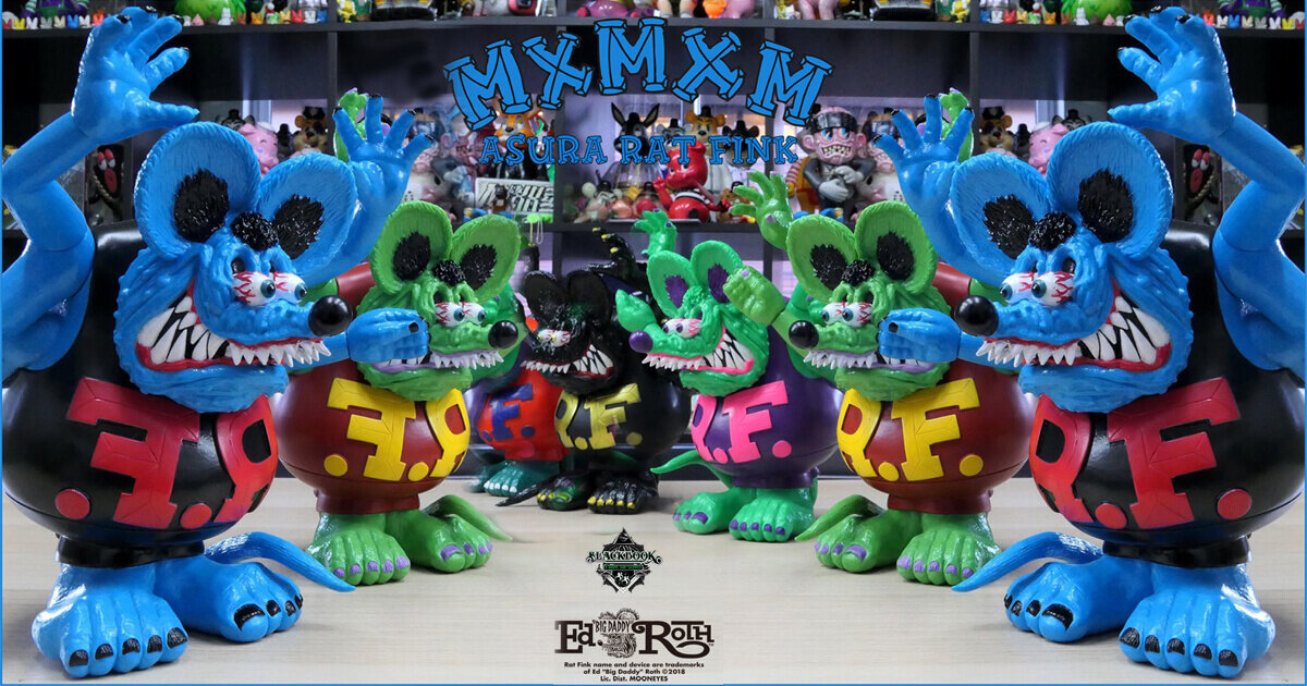 asura RatFink アシュラ ラットフィンク blackbook toy Magical Mosh