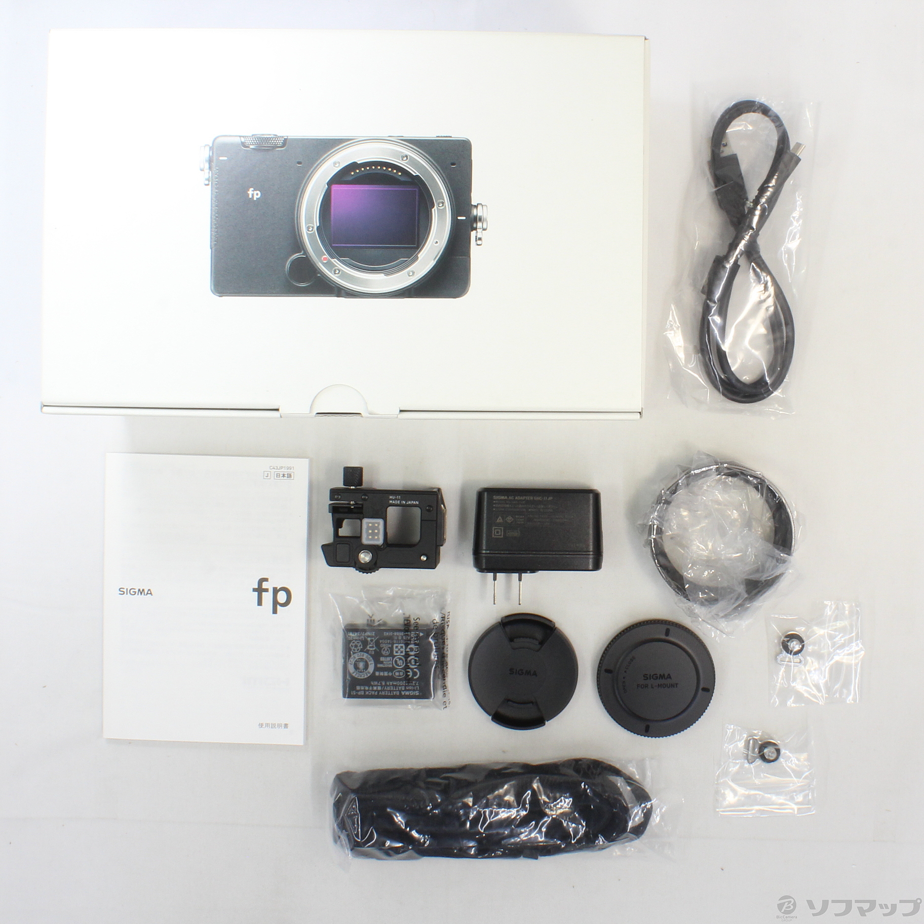SIGMA fp L 本体と付属品 SIGMA fp L 本体と付属品