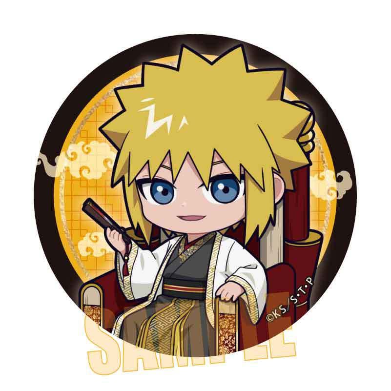 激レア NARUTO ナンジャタウン 缶バッジ 波風ミナト 未使用 非売品 激