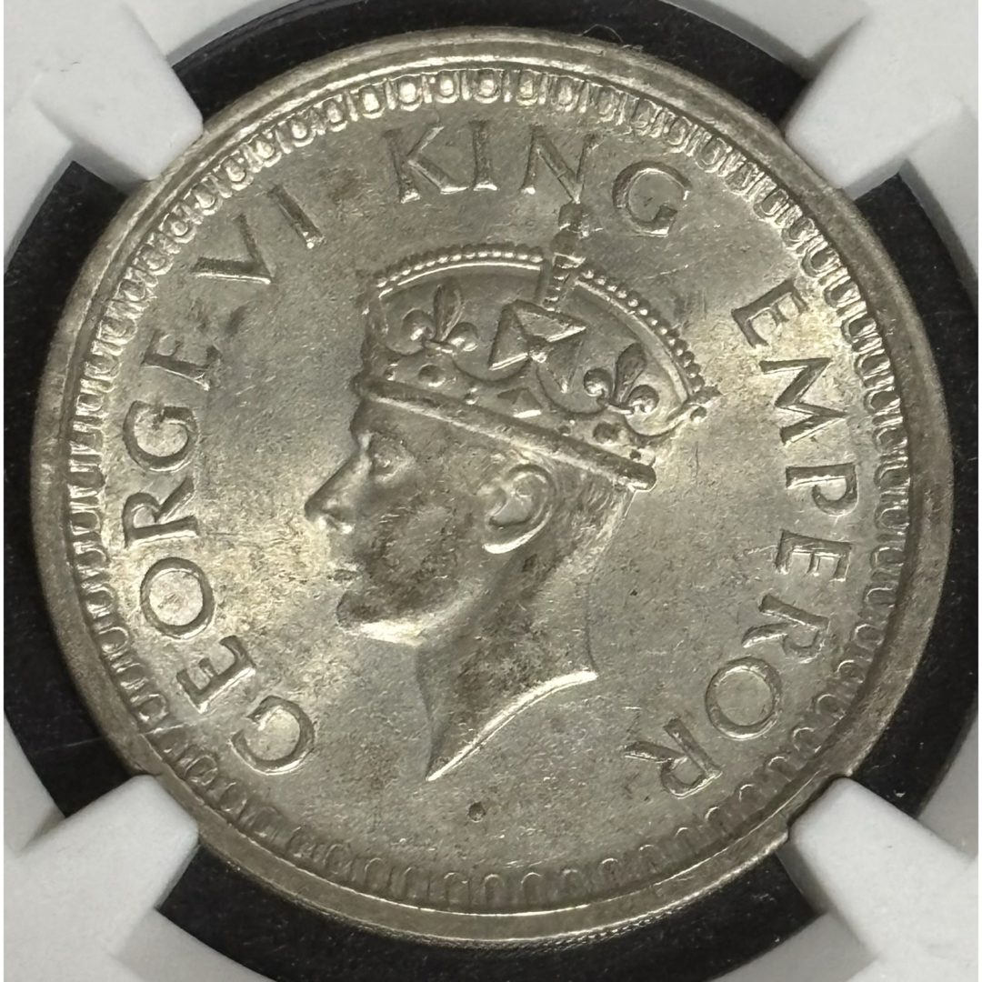 1945年 インドルピー NGC MS 63 ③