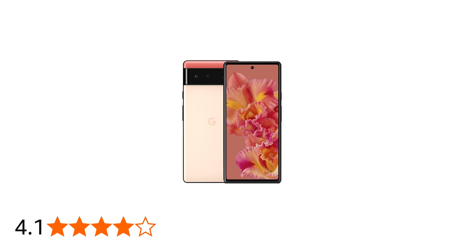 Amazon | 【整備済み品】 Google Pixel 6 GR1YH 128GB Kinda Coral SIM