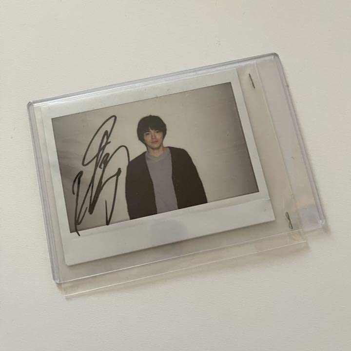 GLAY 直筆サインポラロイドチェキ写真