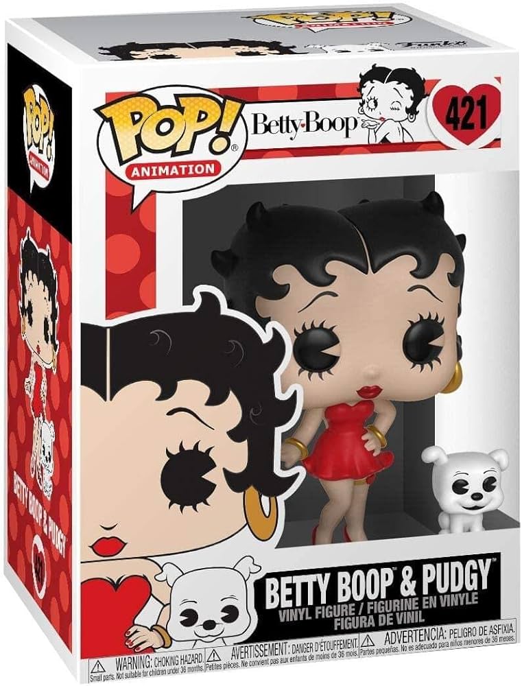 Amazon.com: Funko Pop & Buddy: Betty Boop - Betty with Pudgy