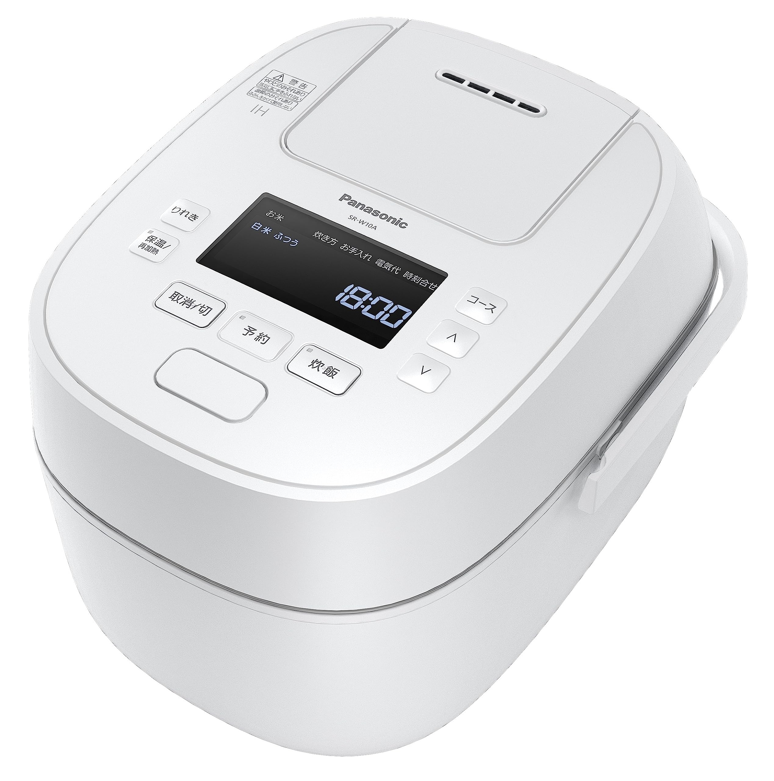 Amazon | パナソニック 炊飯器 5.5合 急減圧バルブ&大火力IH おどり