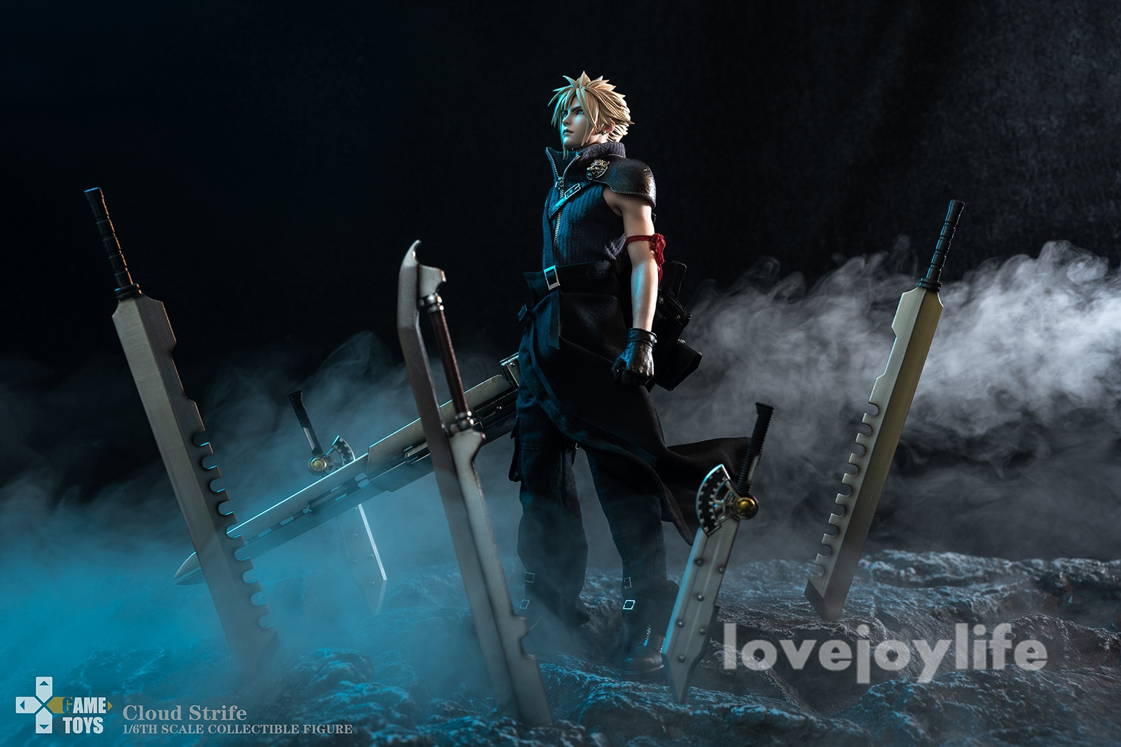GAMETOYS 1/6 GT-006A FF7 Cloud Strife Action Figure Toy Model