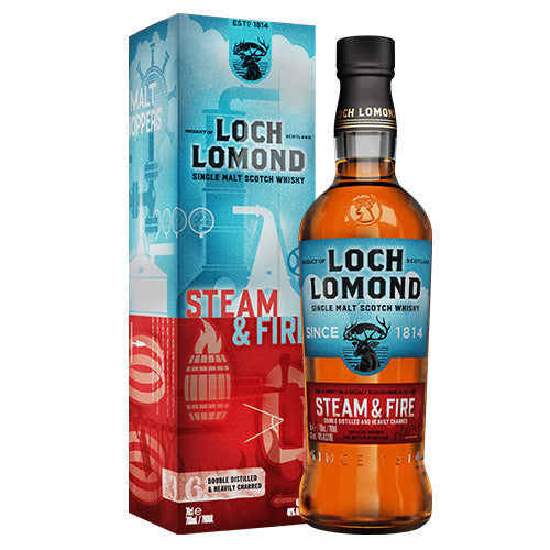 ロッホローモンド スチーム & ファイア 46% 700ml 箱付 シングルモルト