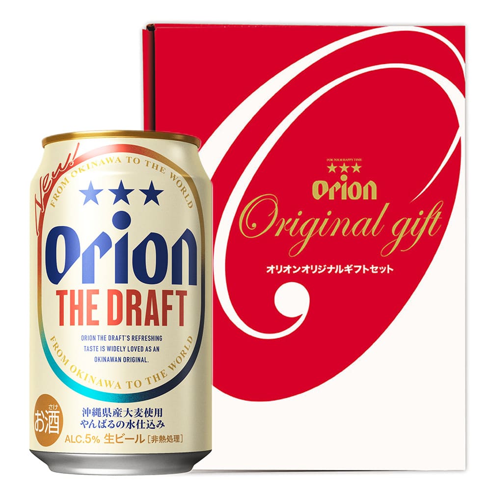 ザ・ドラフト ギフトセット（ザ・ドラフト350ml×12缶） – オリオン
