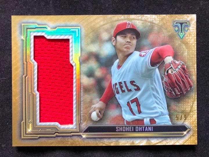 大谷翔平世界25枚限定2020 Topps Triple Threads