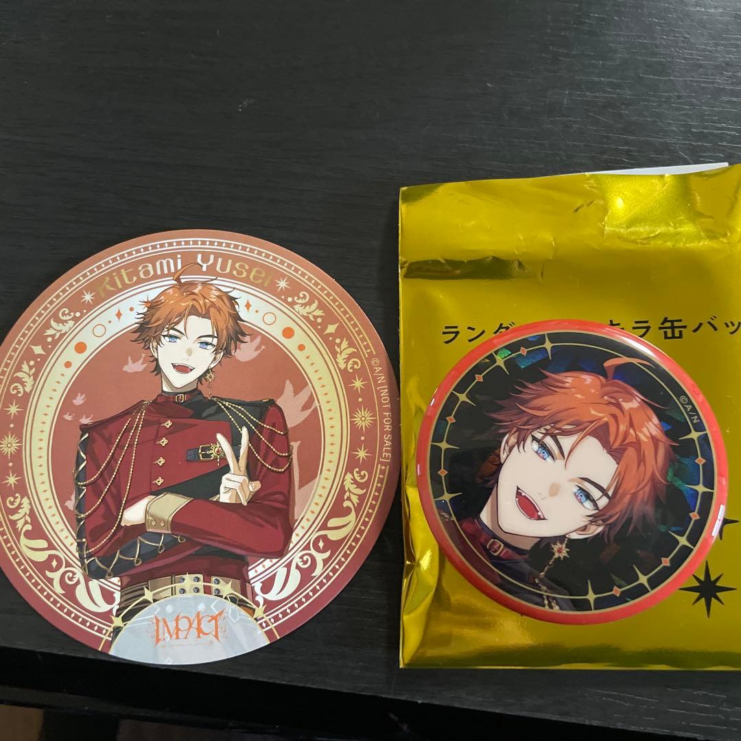 北見遊征 IMPACT 缶バッジ - メルカリ