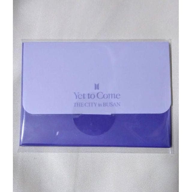 BTS yet to come ホテル 限定 トレカ ポスカ 非売品 釜山