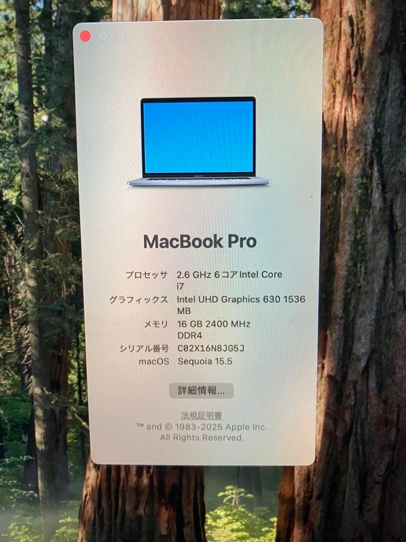 MacBook Pro 15.4インチ Retina 2018 Amazon.com: Apple 2018 MacBook Pro with 2.9GHz Intel Core i9, 15.4