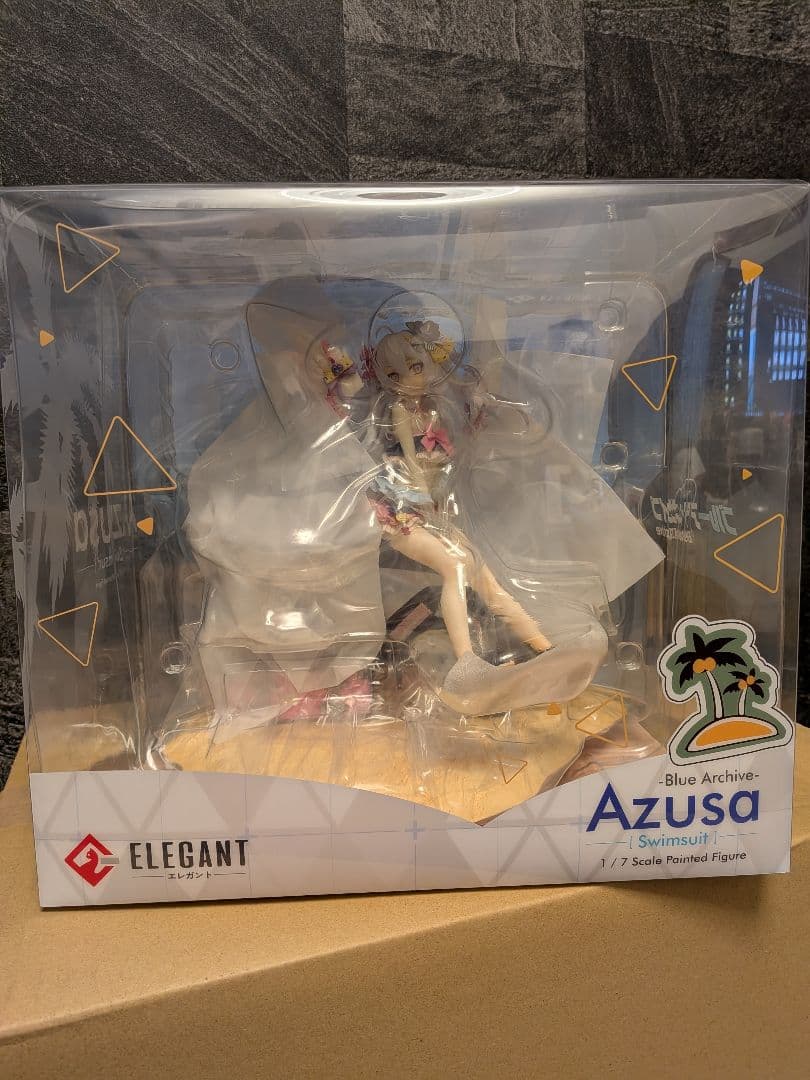 開封　アズサ（水着）　ブルーアーカイブ　エレガント　1/7スケールフィギュア Amazon | エレガント ブルーアーカイブ -Blue Archive- アズサ（水着