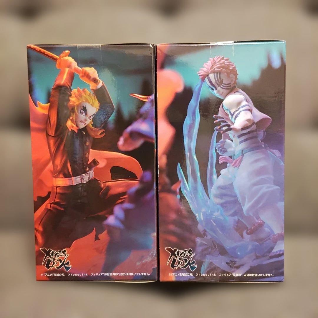 鬼滅の刃 Xross Link 煉獄杏寿郎 猗窩座 フィギュア(再販) - メルカリ