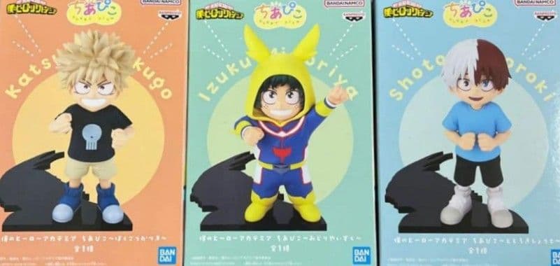 僕のヒーローアカデミア フィギュア3体セット