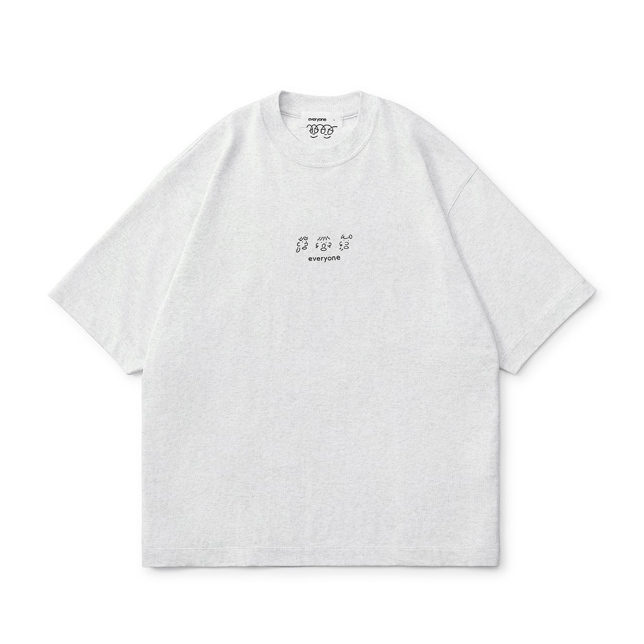 エブリワン everyone j.30000 logo short tee