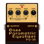 PQ-4 Parametric Equalizer（パラメトリックイコライザー） │ BOSS