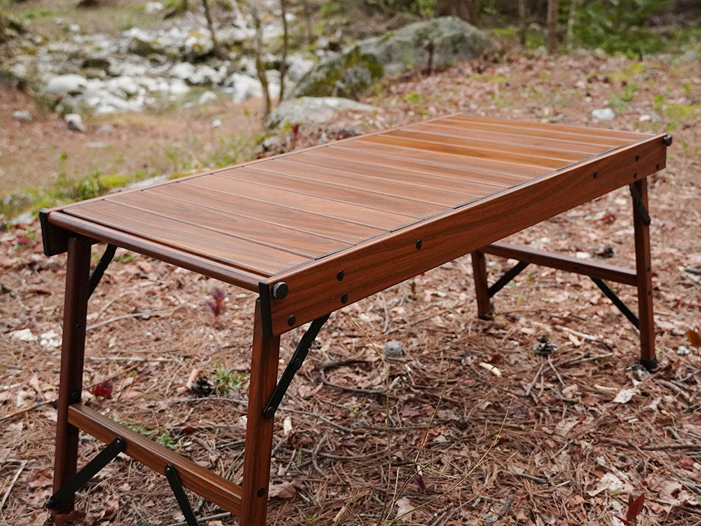 手裏剣テーブルセットTIVOLI チボリ WOODWORKS アウトドアテーブル