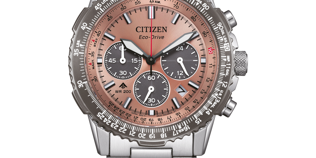 CA4664-60X Male Stainless steel brown ⌀ 40mm Citizen Onlineshop